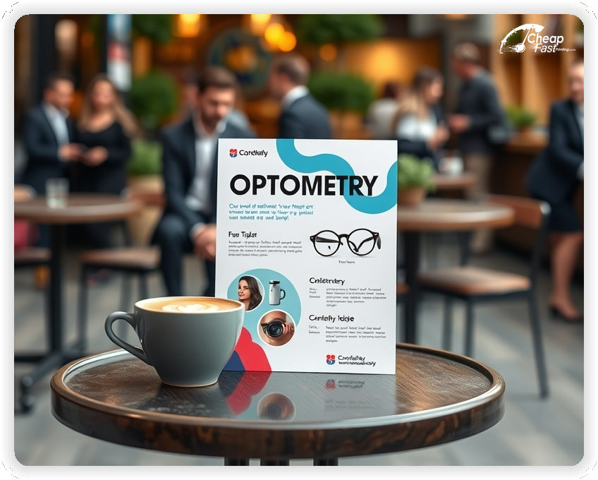 Promotional Material 1, Optometry marketing materials marketing piece