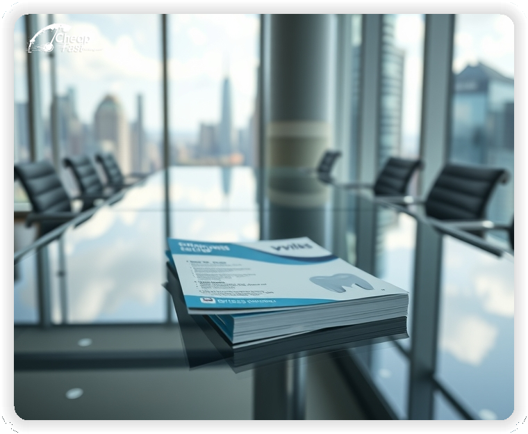 Custom Business Piece 1, Orthodontist advertisements marketing piece