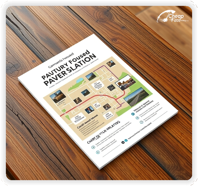 Custom Business Piece 1, Paver Installation advertisements marketing piece