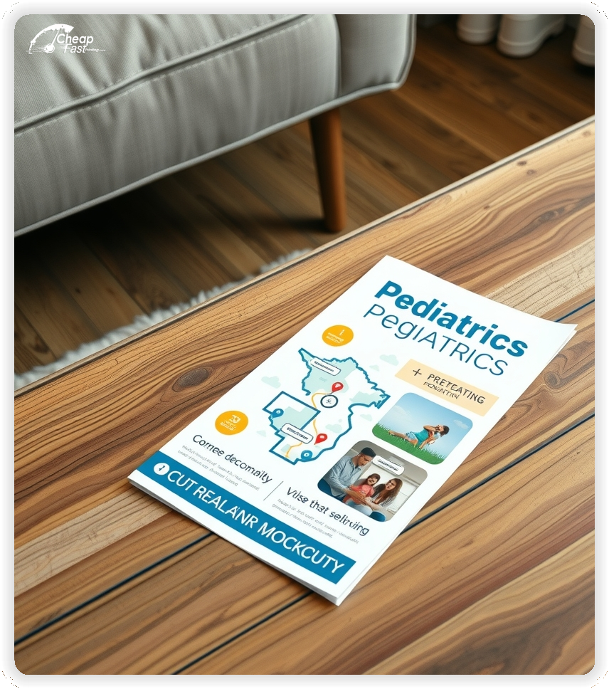 Best Pediatrics Advertisement, Pediatrics marketing materials print sample