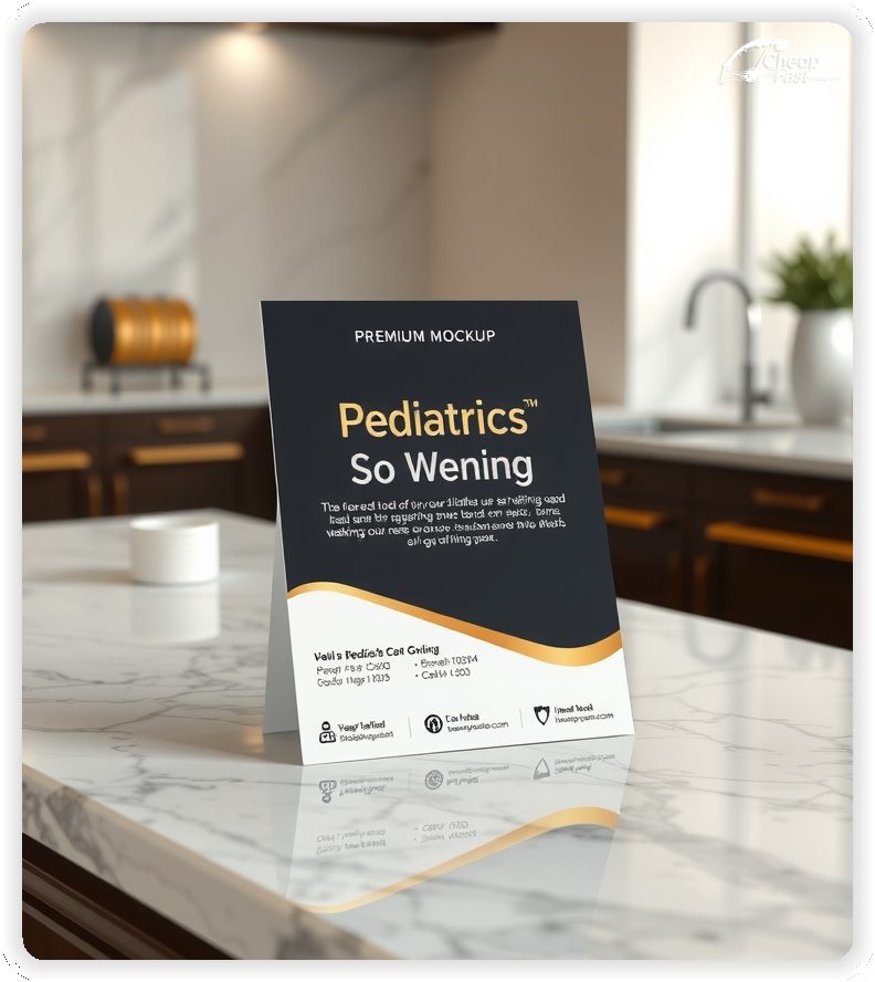 High Quality Leaflet 1, Pediatrics circulars promotion design