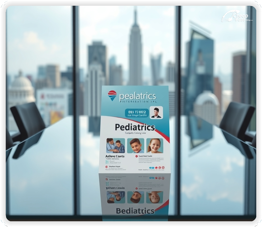 Promotional Material 1, Pediatrics marketing materials marketing piece