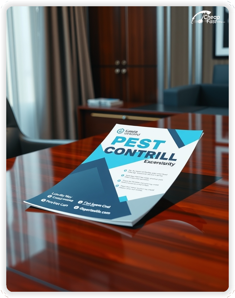 High Quality Leaflet 1, Pest Control circulars promotion design