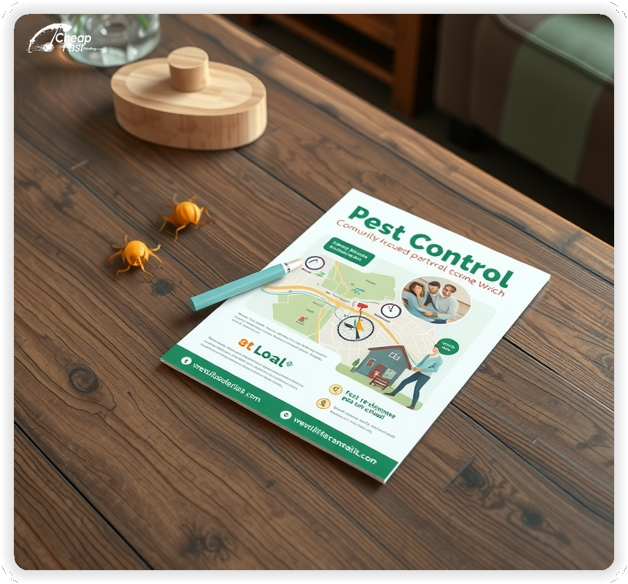 Promotional Material 1, Pest Control marketing materials marketing piece