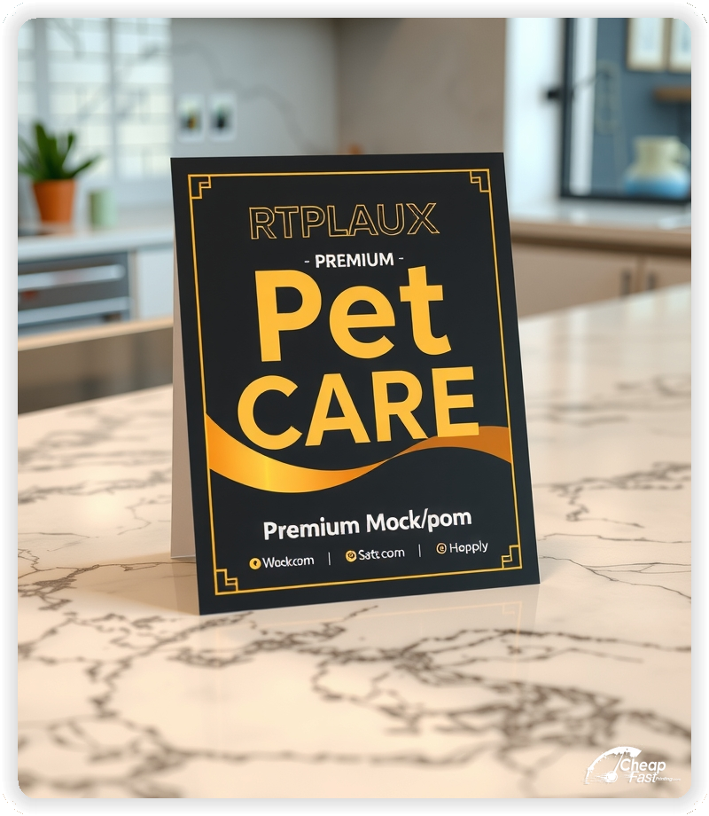 Custom Business Piece 1, Pet Care advertisements marketing piece
