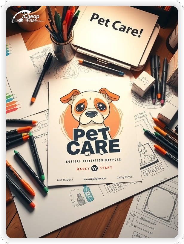 High Quality Leaflet 1, Pet Care circulars promotion design