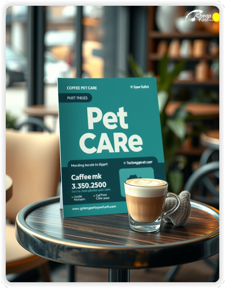 Promotional Material 1, Pet Care marketing materials marketing piece