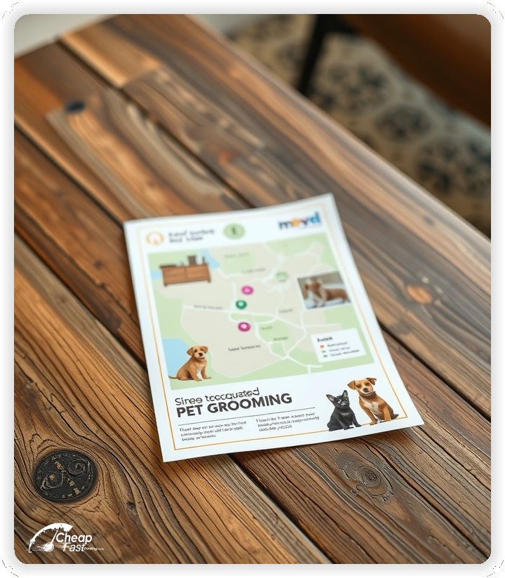 Promotional Material 1, Pet Grooming marketing materials marketing piece