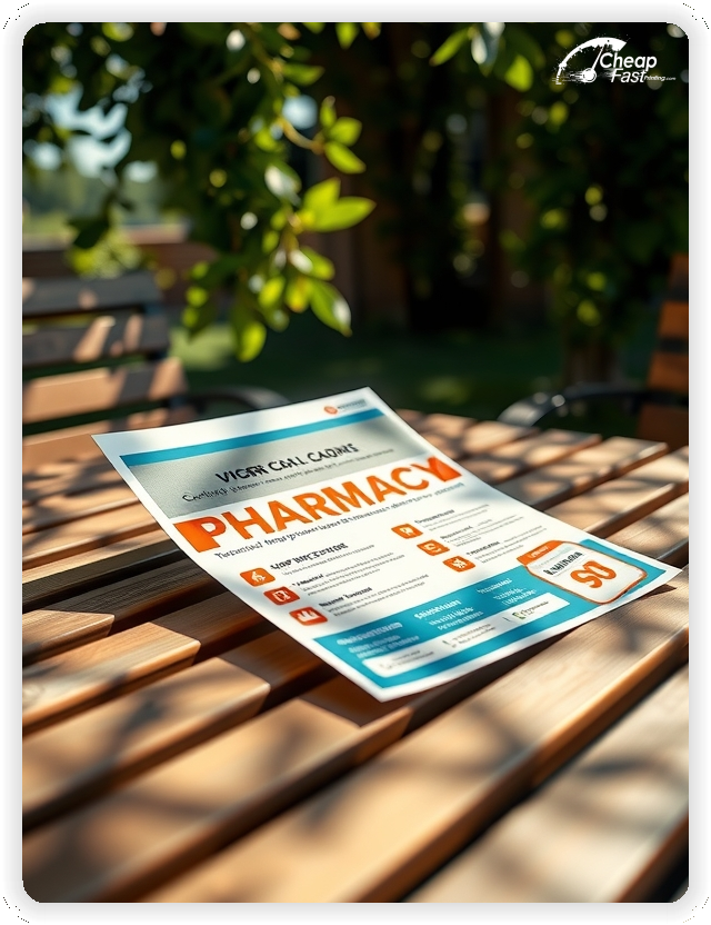 Promo Flyer Sample 1, Pharmacy leaflets creative layout