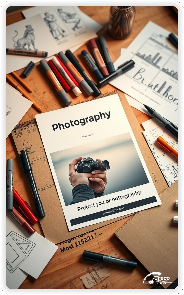 Professional Circular 1, Photography handouts print sample