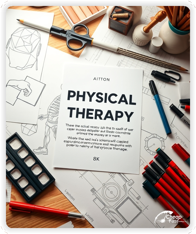 Promotional Material 1, Physical Therapy marketing materials marketing piece