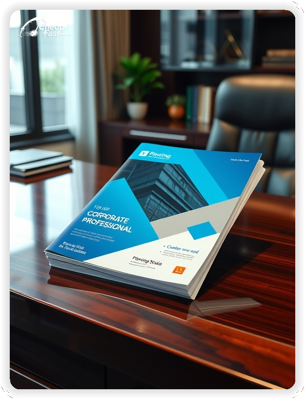 Print Ready Layout 1, Piercing Studio brochures layout example