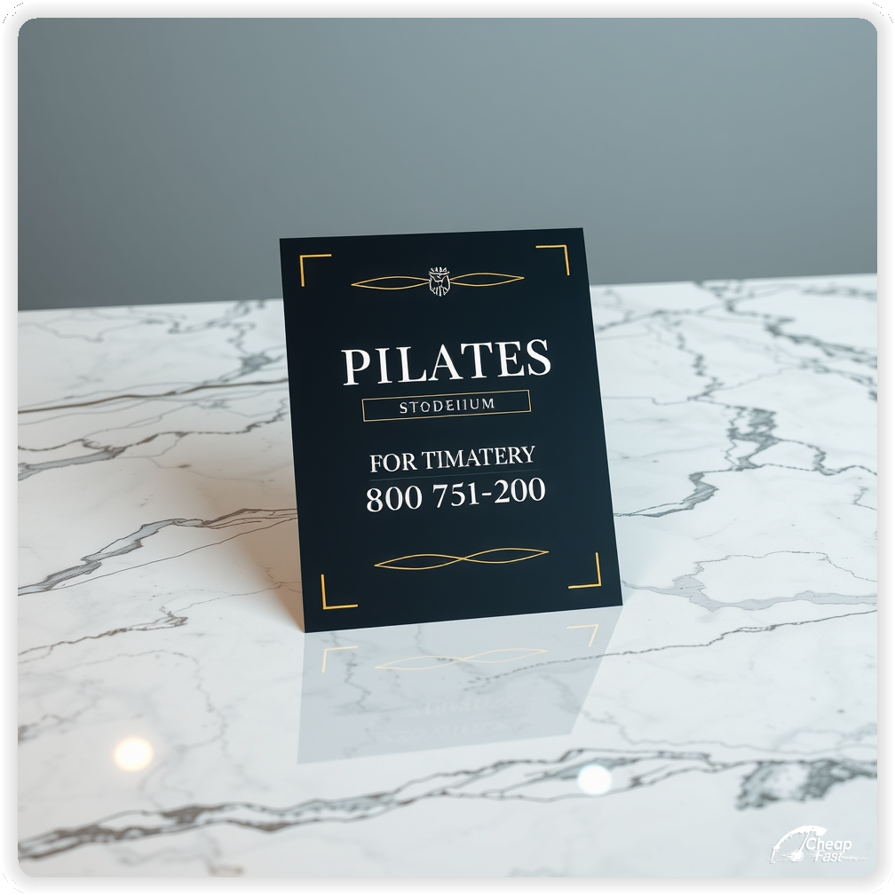 High Quality Leaflet 1, Pilates Studio circulars promotion design