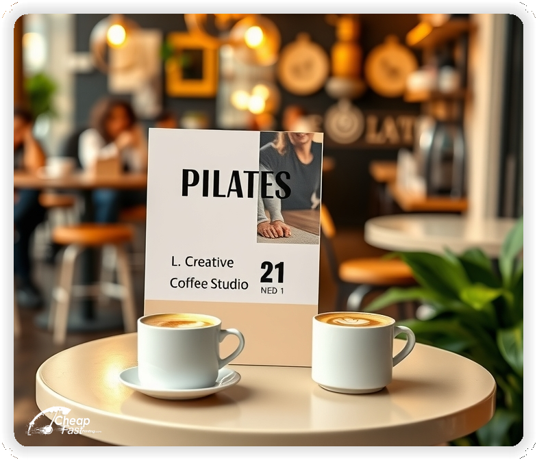 Promotional Material 1, Pilates Studio marketing materials marketing piece