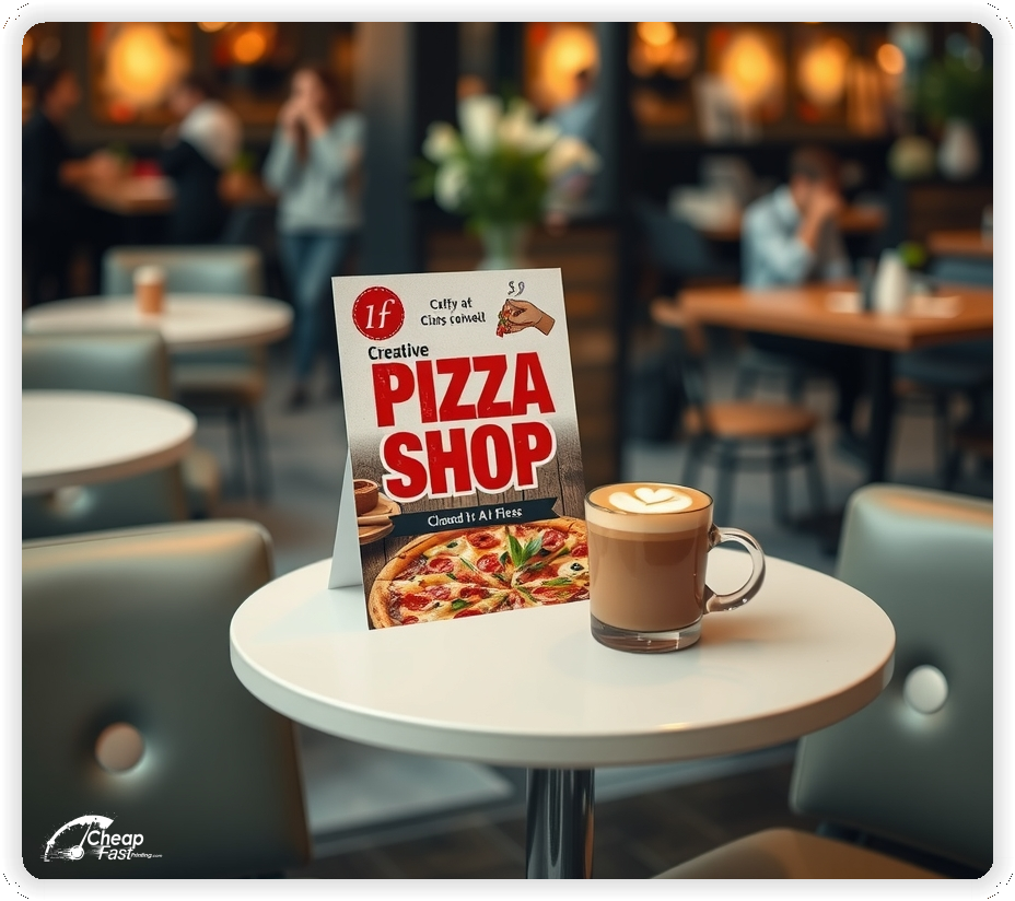 High Quality Leaflet 1, Pizza Shop circulars promotion design