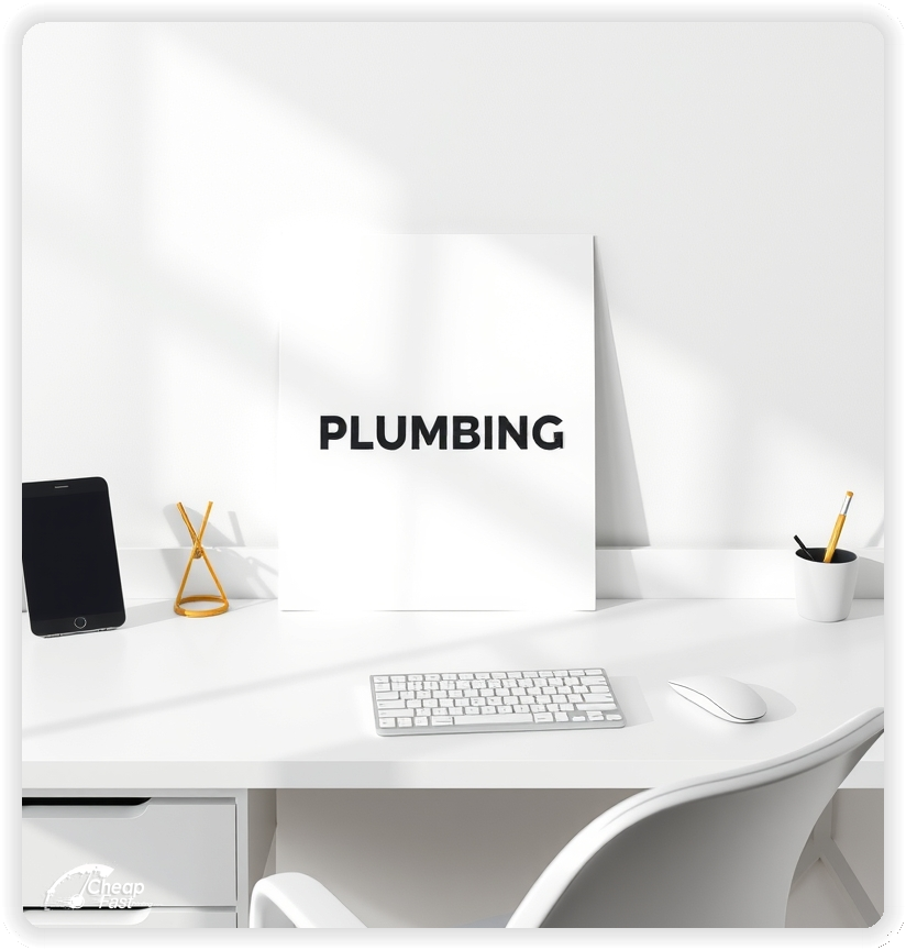 Print Ready Layout 1, Plumber brochures layout example