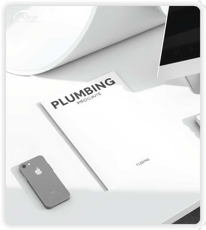 Creative Print Design 1, Plumbing promo cards creative layout