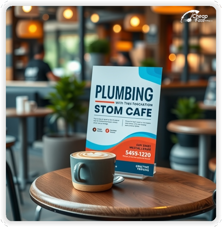 Print Ready Layout 1, Plumbing brochures layout example