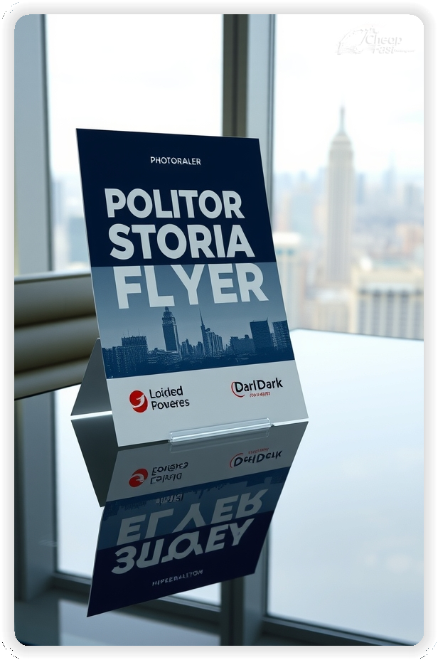 Print Ready Layout 1, Political brochures layout example