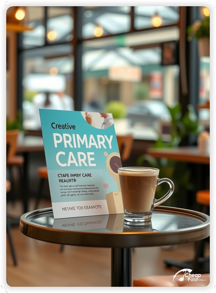 Custom Business Piece 1, Primary Care advertisements marketing piece