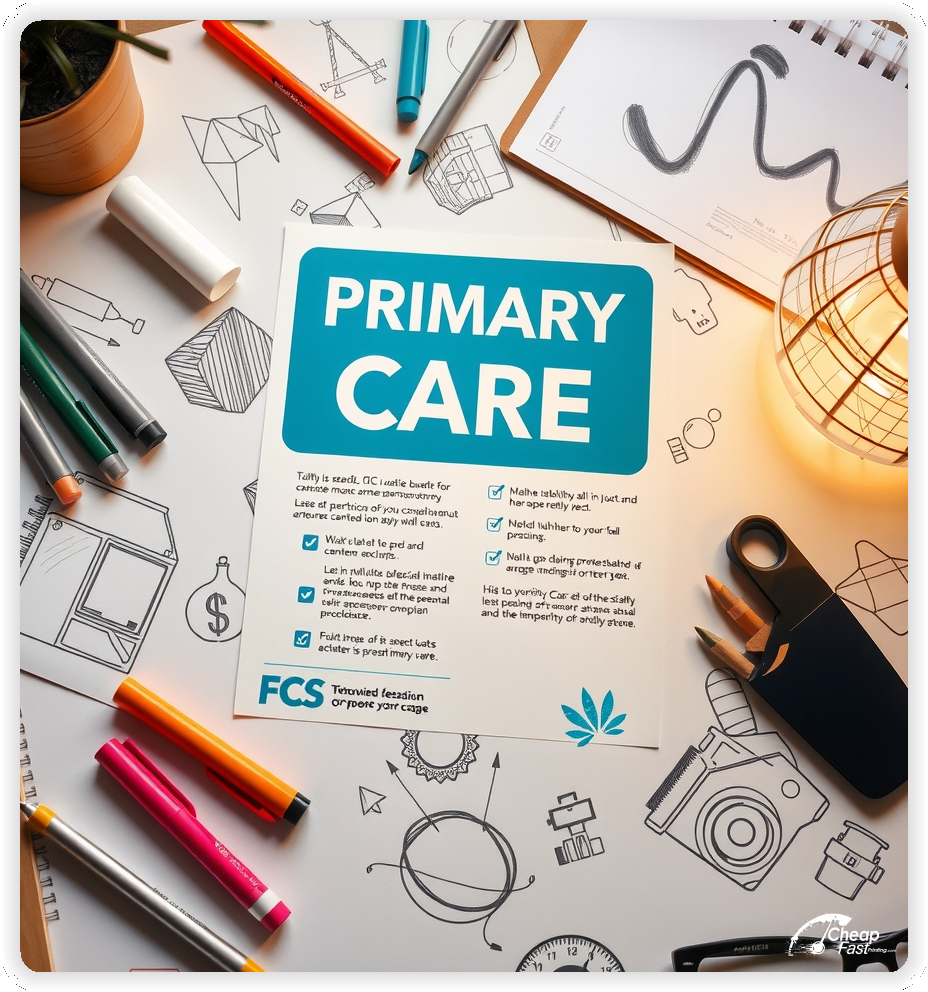Professional Circular 1, Primary Care handouts print sample