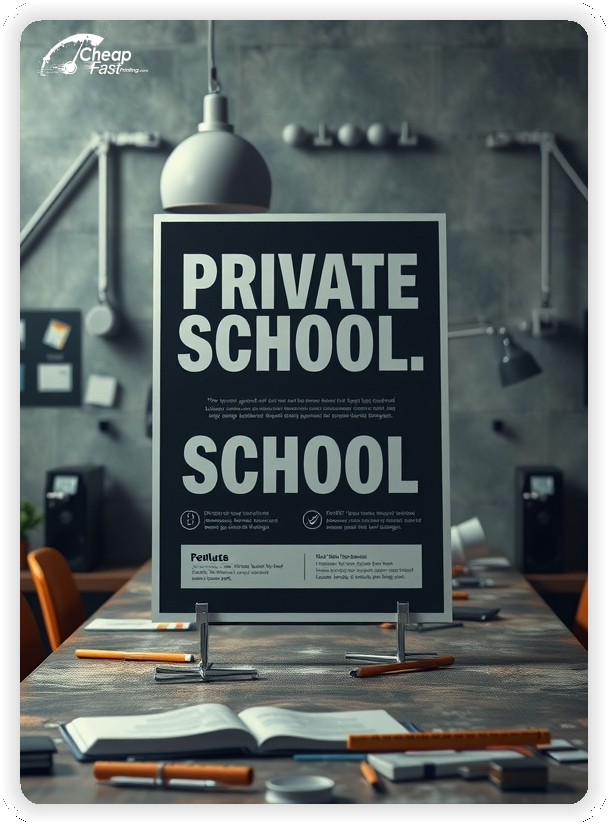 Promotional Material 1, Private School marketing materials marketing piece