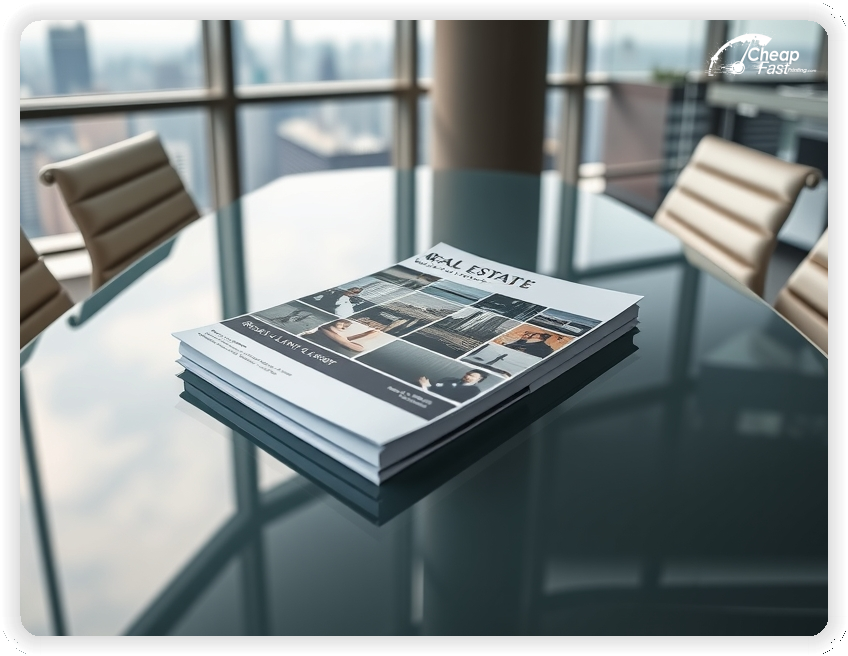 Professional Circular 1, Real Estate Lawyer handouts print sample