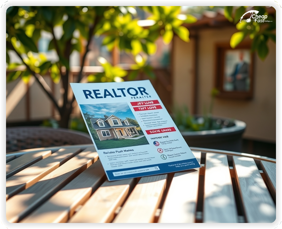 Campaign Promo Templates, listing flyer layout example