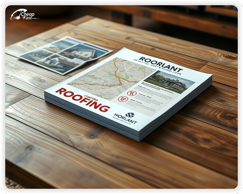 Print Ready Layout 1, Roofing brochures layout example
