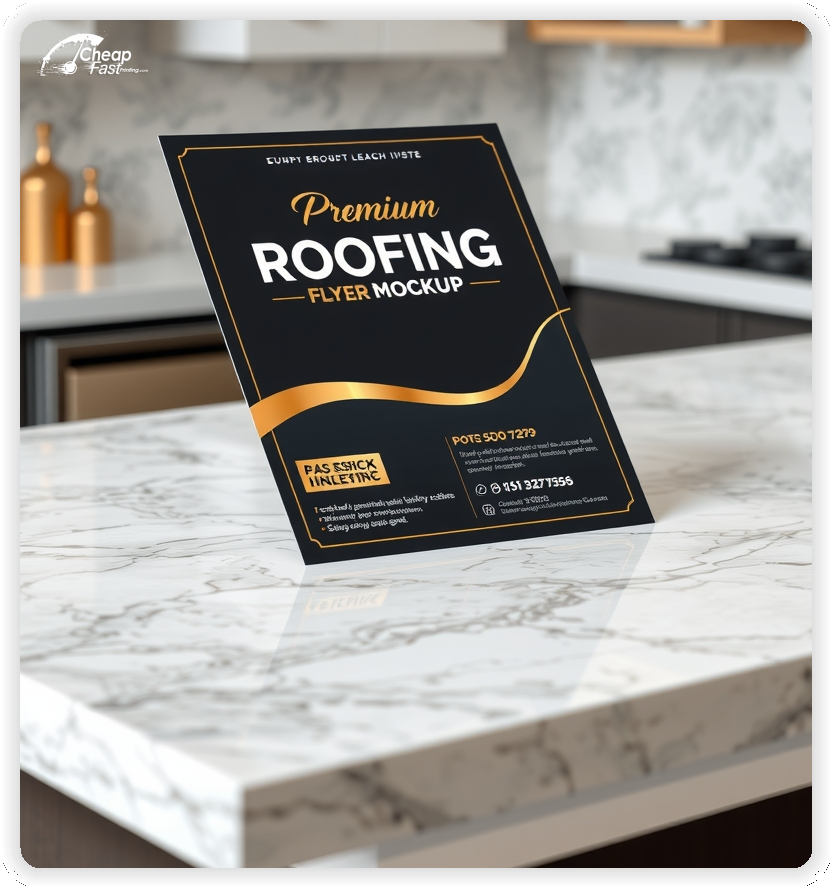 Promotional Material 1, Roofing marketing materials marketing piece