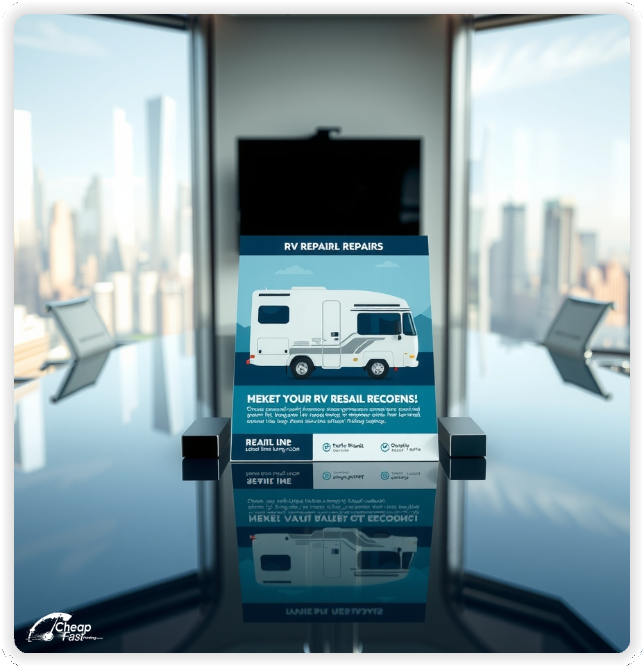 Promotional Material 1, Rv Repair marketing materials marketing piece