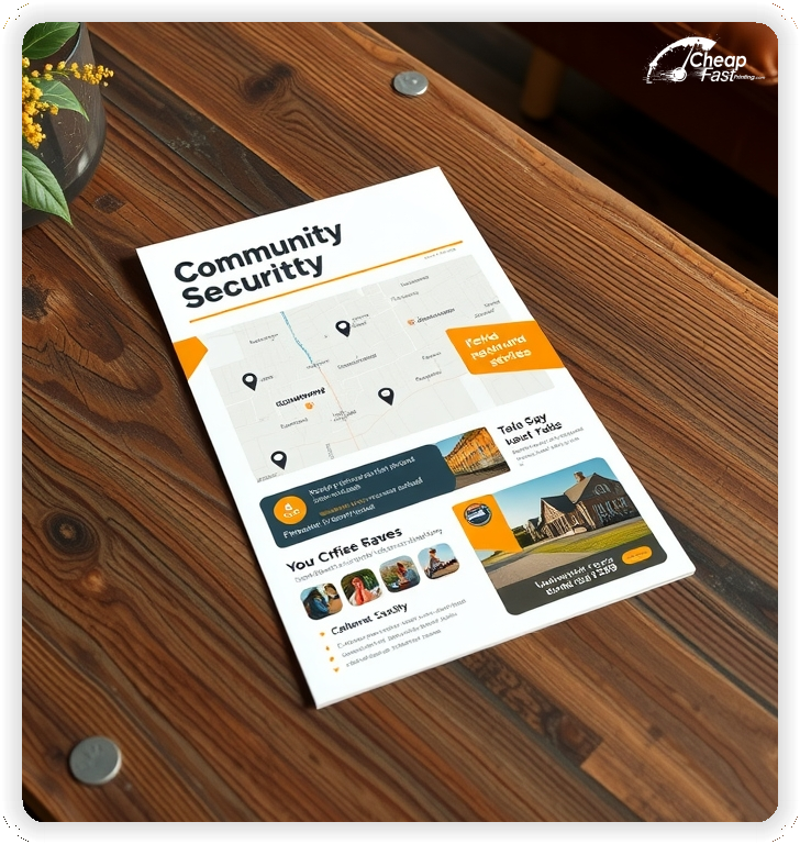 Custom Business Piece 1, Security Company advertisements marketing piece