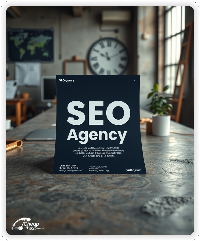 Custom Business Piece 1, Seo Agency advertisements marketing piece