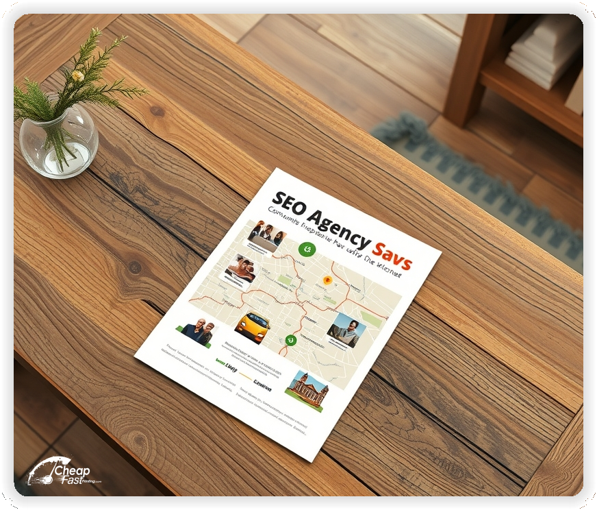 Marketing Handout Design 1, Seo Agency pamphlets design example
