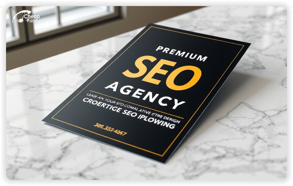 Print Ready Layout 1, Seo Agency brochures layout example