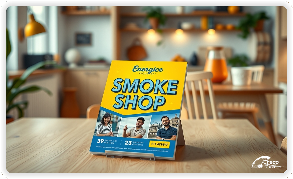 Professional Circular 1, Smoke Shop handouts print sample