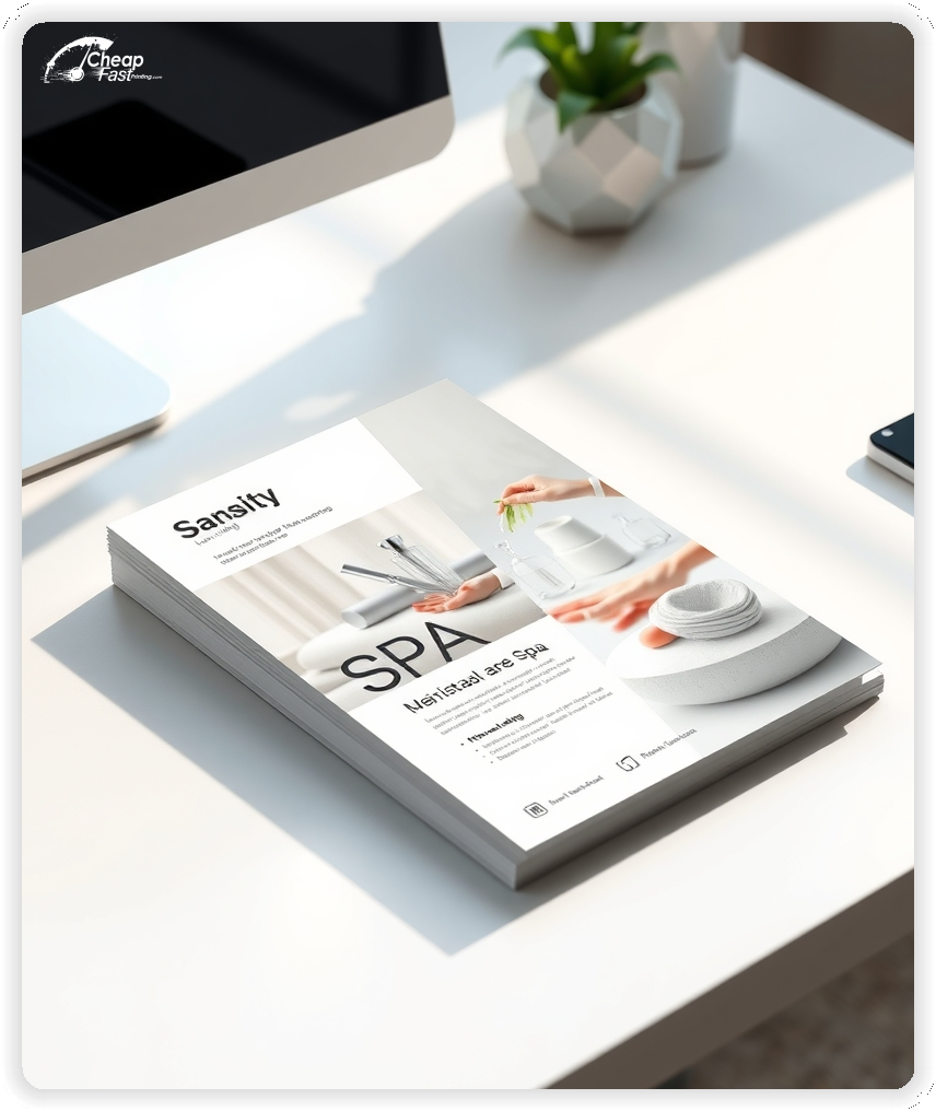 Creative Print Design 1, Spa promo cards creative layout