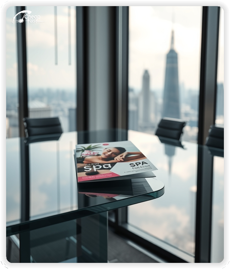 Custom Business Piece 1, Spa advertisements marketing piece