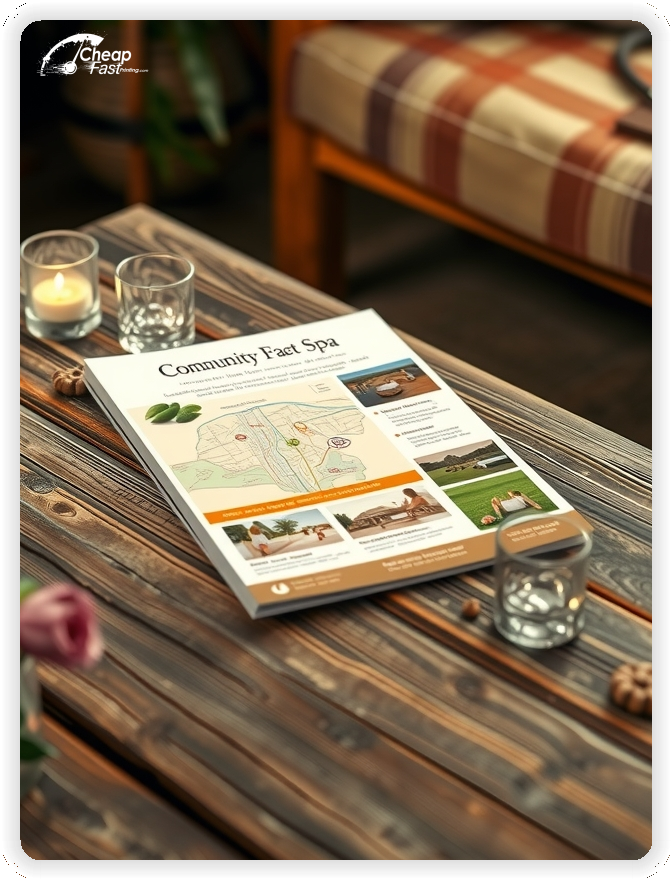 Promotional Material 1, Spa marketing materials marketing piece