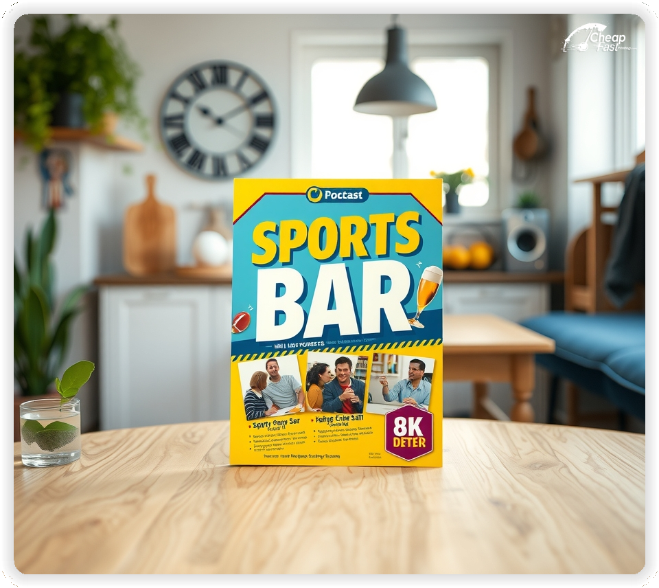 Promotional Material 1, Sports Bar marketing materials marketing piece