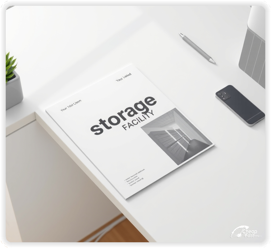 Custom Business Piece 1, Storage Facility advertisements marketing piece