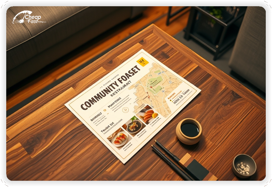 Promotional Material 1, Sushi Restaurant marketing materials marketing piece