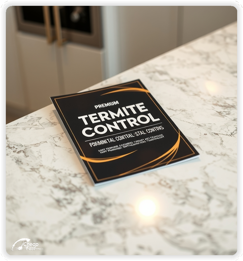 Creative Print Design 1, Termite Control promo cards creative layout