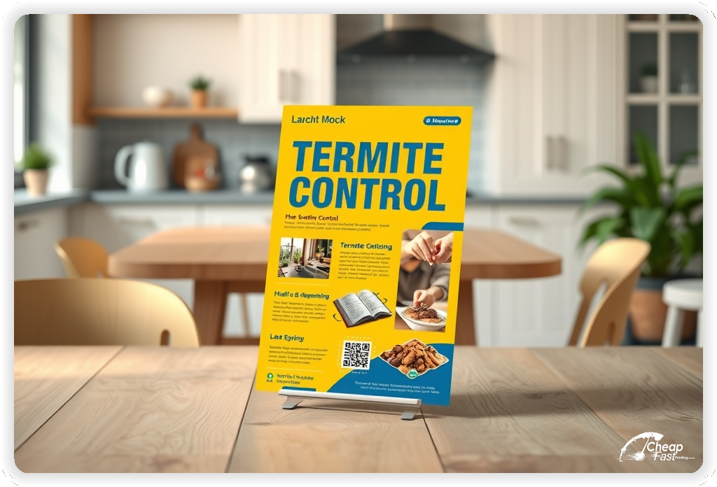 High Quality Leaflet 1, Termite Control circulars promotion design