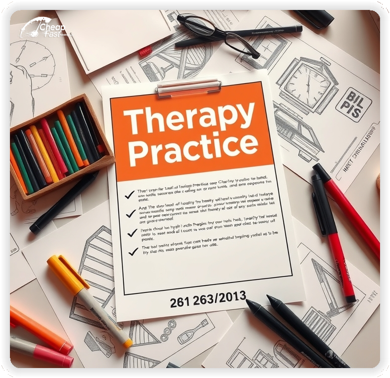 Promotional Material 1, Therapy Practice marketing materials marketing piece