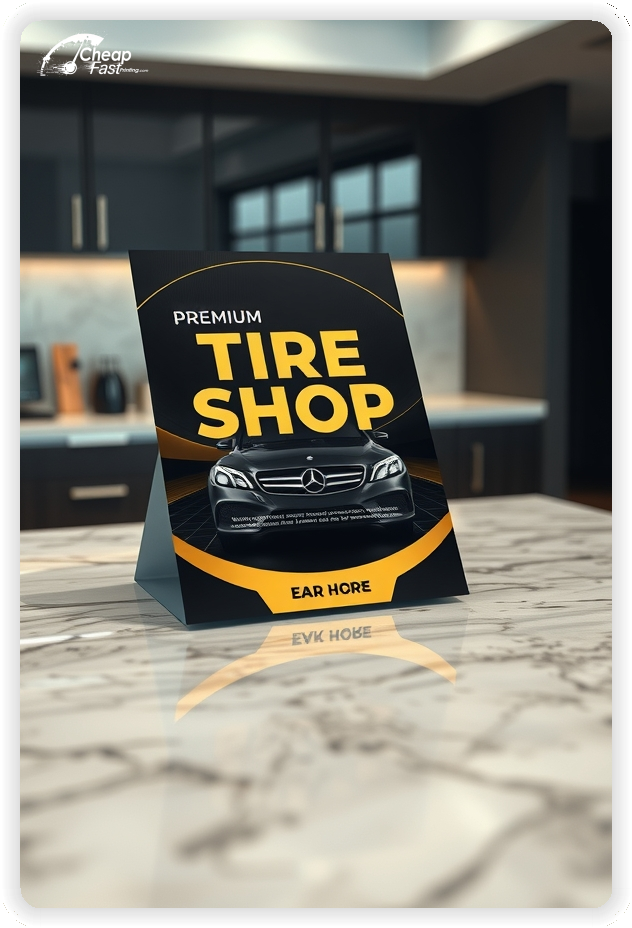 Professional Circular 1, Tire Shop handouts print sample