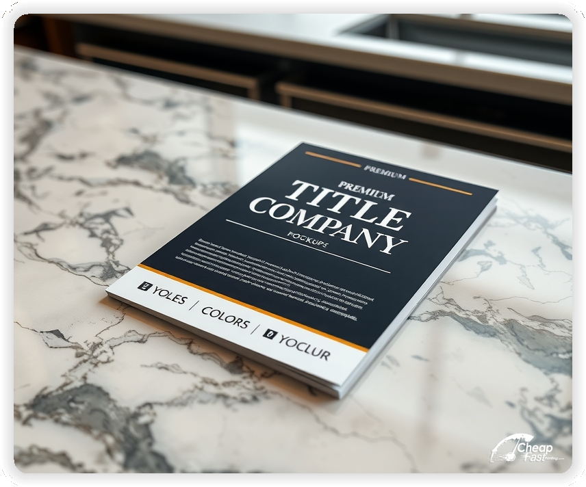 Custom Business Piece 1, Title Company advertisements marketing piece