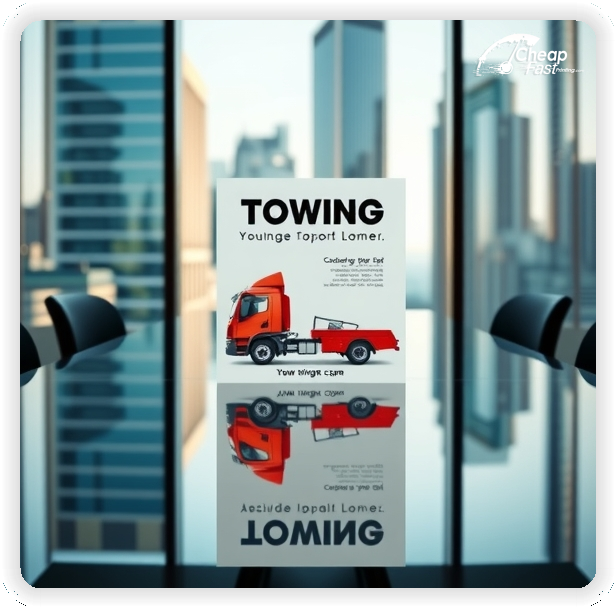 Promotional Material 1, Towing marketing materials marketing piece