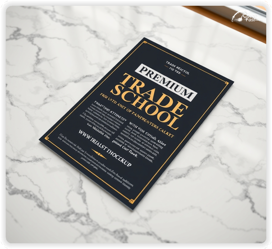 Professional Circular 1, Trade School handouts print sample