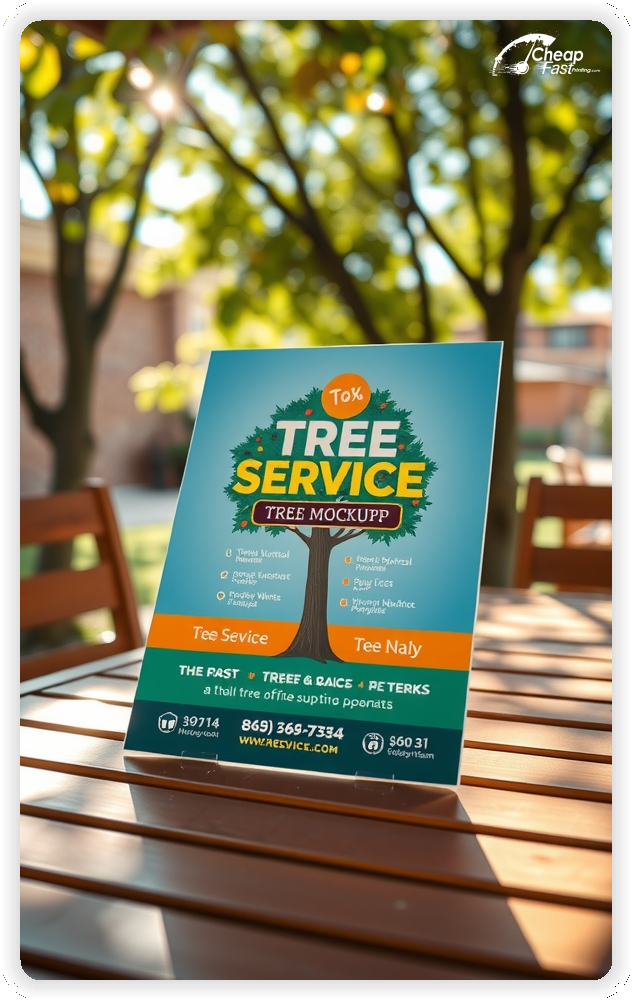 Promotional Material 1, Tree Service marketing materials marketing piece